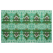 Gros Cabine de pin tissu vert clair (Fat Quarter)