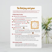 Gros caractères - le jeu de carte - différences (Debout devant)