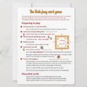 Gros caractères - le jeu de carte - différences (Devant)