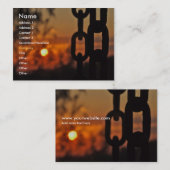 Gros Carte de visite Sunset (Devant / Derrière)