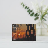 Gros Carte de visite Sunset (Debout devant)