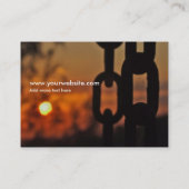 Gros Carte de visite Sunset (Dos)