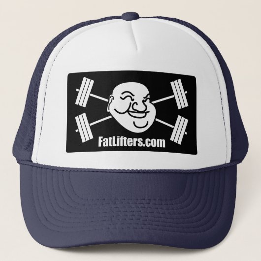 Gros casquette de camionneur de poussoirs (Devant)