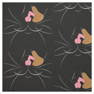 Gros chapeau Tortoiseshell sur tissu noir
