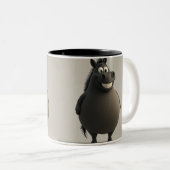 Gros Cheval Grin Mug (Devant droit)