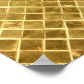 Gros Effet De Huile D'Or Poster Hustle (Coin)
