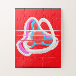 Gros formes géométrique puzzle couleur principale 