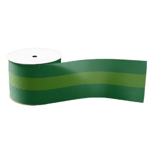 Gros-grain 2 Yard Vert Deux Tons Ruban
