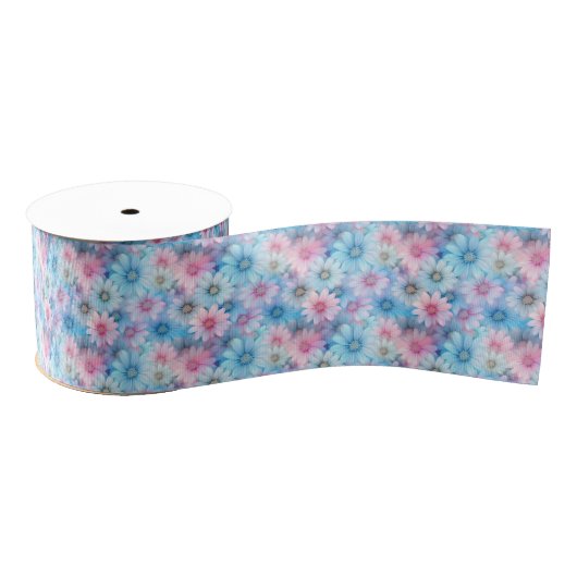 Gros-grain Daisies Ruban Grosgrain (Bobine)
