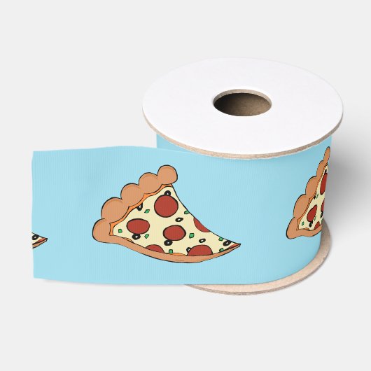 Gros-grain La pizza découpe le ruban en tranches (Bobine)