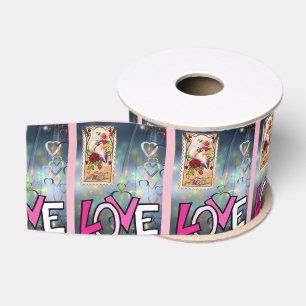 Gros-grain les valentines aiment le ruban