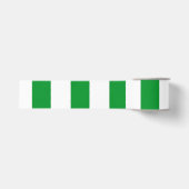 Gros-grain Limerick Ruban Vert Et Blanc (Devant)
