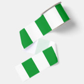 Gros-grain Limerick Ruban Vert Et Blanc (Dos)