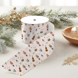 Gros-grain Motif à ruban pour Noeud de Noël