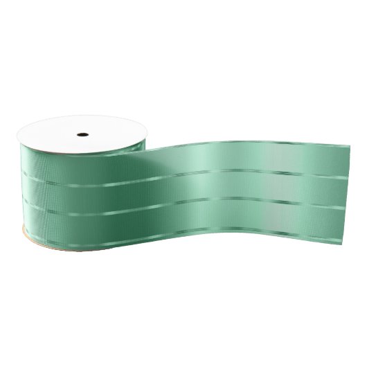 Gros-grain Nœud de ruban vert menthe pour Baby Shower (Bobine)