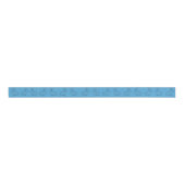 Gros-grain Ruban 1.5ins - Lapins bleus (Devant)
