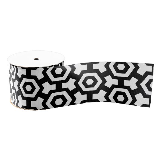 Gros-grain Ruban Anneaux Hexagon (Bobine)