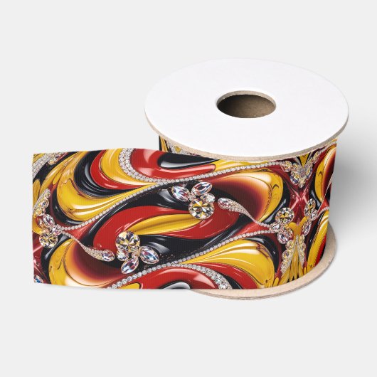 Gros-grain Ruban aux couleurs belges (Bobine)