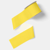 Gros-grain Ruban Banana jaune large (Dos)