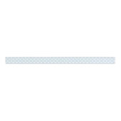 Gros-grain Ruban bleu-clair et blanc de point de polka (Devant)