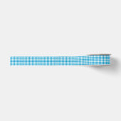 Gros-grain Ruban bleu En vichy Grosgrain (Devant)