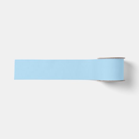 Gros-grain Ruban bleu pastel (Devant)