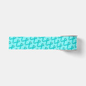 Gros-grain Ruban bleu/Turquoise standard par Kenneth Yoncich (Devant)