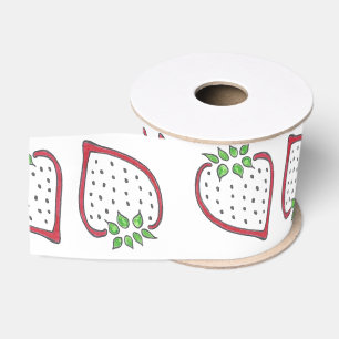 Gros-grain Ruban de fraises d'amusement
