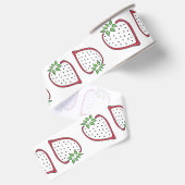 Gros-grain Ruban de fraises d'amusement (Dos)