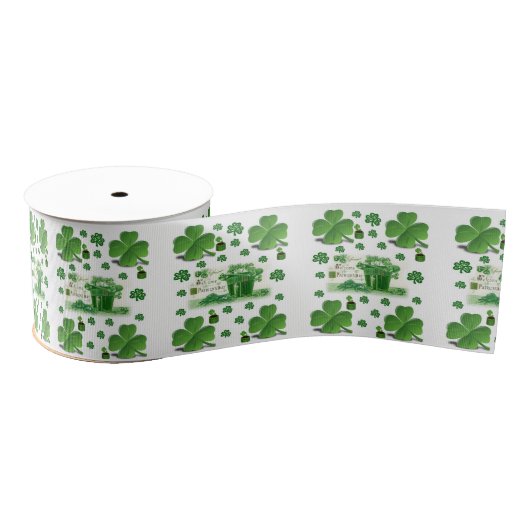 Gros-grain Ruban de la Saint Patrick (Bobine)