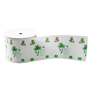 Gros-grain Ruban de la Saint Patrick