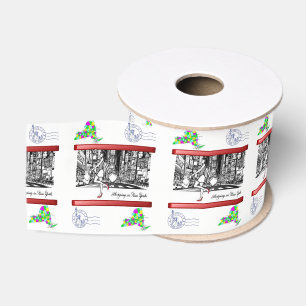 Gros-grain ruban de style new york