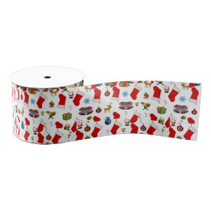 Gros-grain Ruban décoratif de Noël