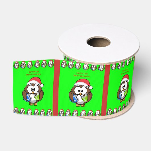 Gros-grain ruban décoratif noël (Bobine)