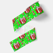 Gros-grain ruban décoratif noël (Dos)