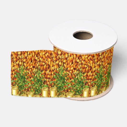 Gros-grain ruban décoratif pop-corn (Bobine)