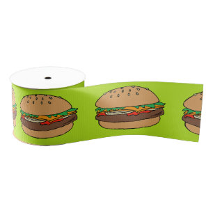 Gros-grain Ruban d'hamburger