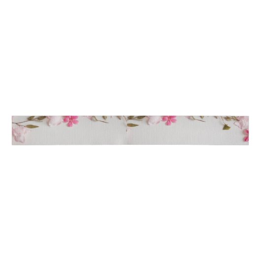 Gros-grain ruban floral (Devant)