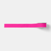 Gros-grain Ruban Fluorescent Pink Grosgrain (Devant)