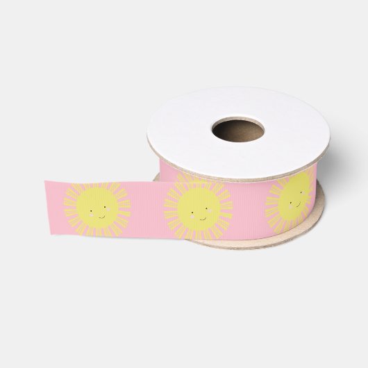 Gros-grain Ruban Grosgrain Kawaii Soleil (Bobine)