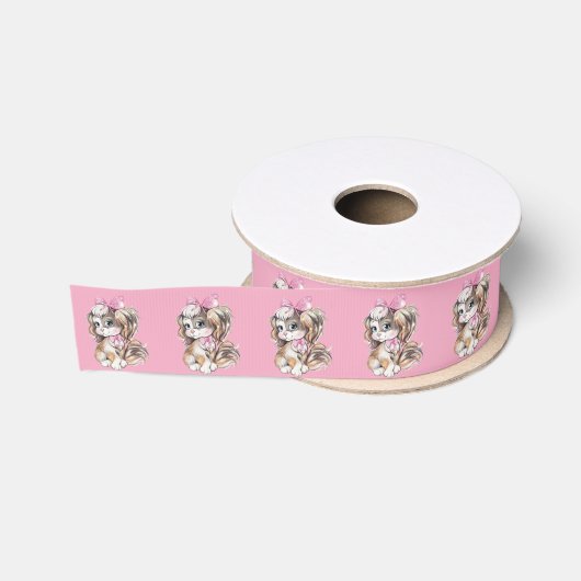 Gros-grain Ruban Grosgrain pour Chiots (Bobine)