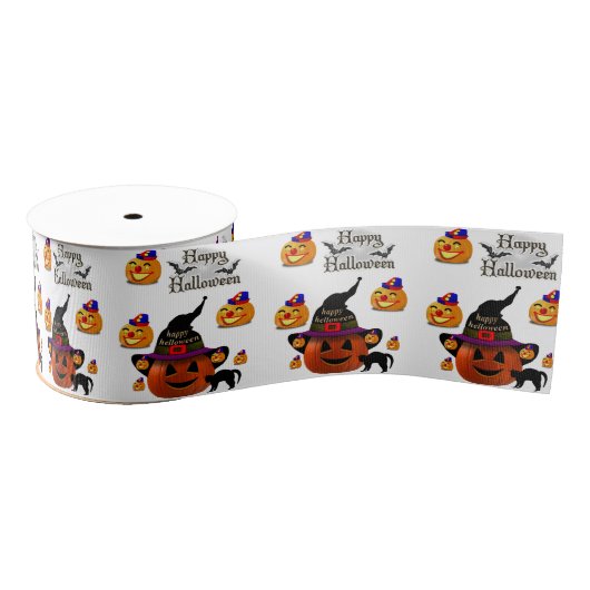 Gros-grain Ruban Halloween (Bobine)