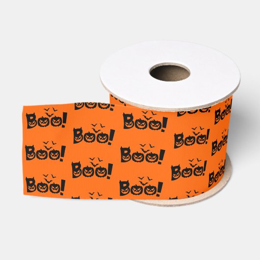 Gros-grain Ruban Halloween Grosgrain (Bobine)