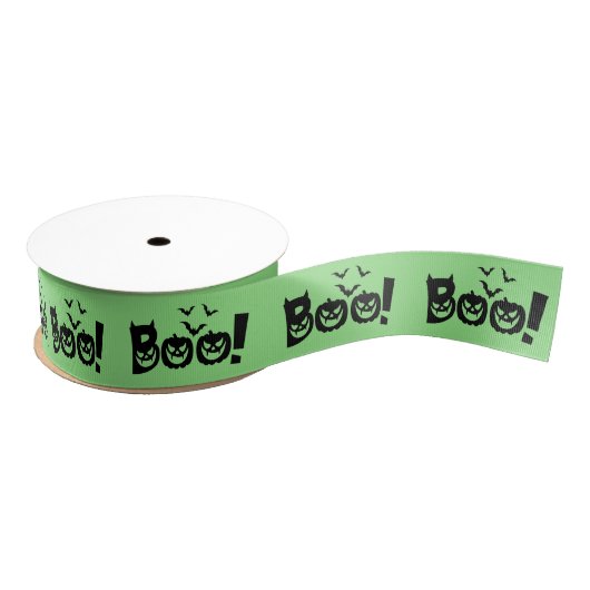 Gros-grain Ruban Halloween Grosgrain (Bobine)