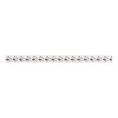 Gros-grain Ruban Halloween Vampire Bunny (Devant)