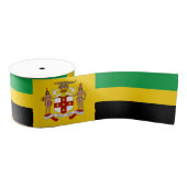 Gros-grain Ruban jamaïcain Tricolor, Emblem, Jamaïcain (Bobine)