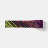 Gros-grain Ruban Neon Zig Zag Swirl (Devant)
