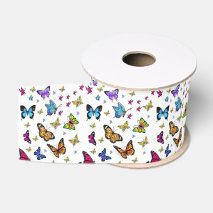 Gros-grain ruban papillon