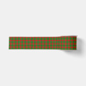 Gros-grain Ruban plat Festif Rouge et Vert (Devant)