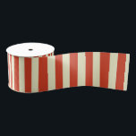 Gros-grain Ruban rayé de rétro chapiteau<br><div class="desc">Droite d'étape, gens ! Faites un pas jusque rétro au ruban barré par chapiteau extraordinaire. Oui, viennent on viennent tous ! Ce motif classique comporte au loin, rouges et crèmes les rayures réminiscentes d'une tente de cirque de chapiteau. Cette conception appareille admirablement avec la ligne de produits vintage du cirque...</div>